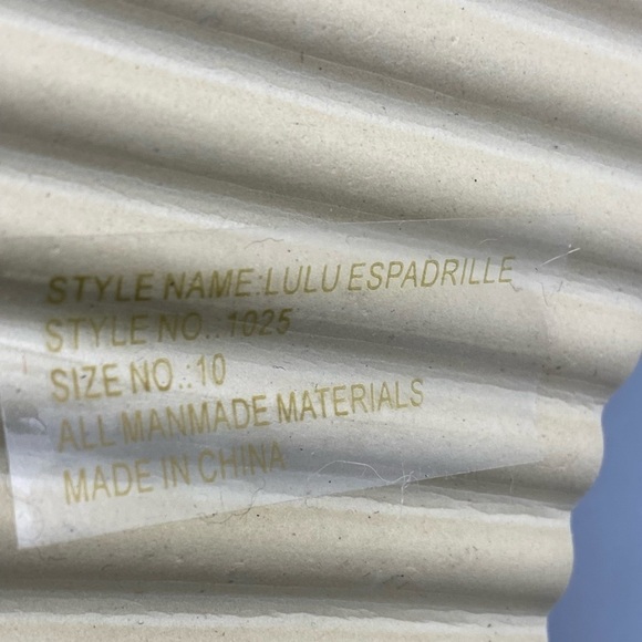 Electric Karma Lulu Espadrille Camel Style 1025 Various‎ Sizes - Picture 13 of 15